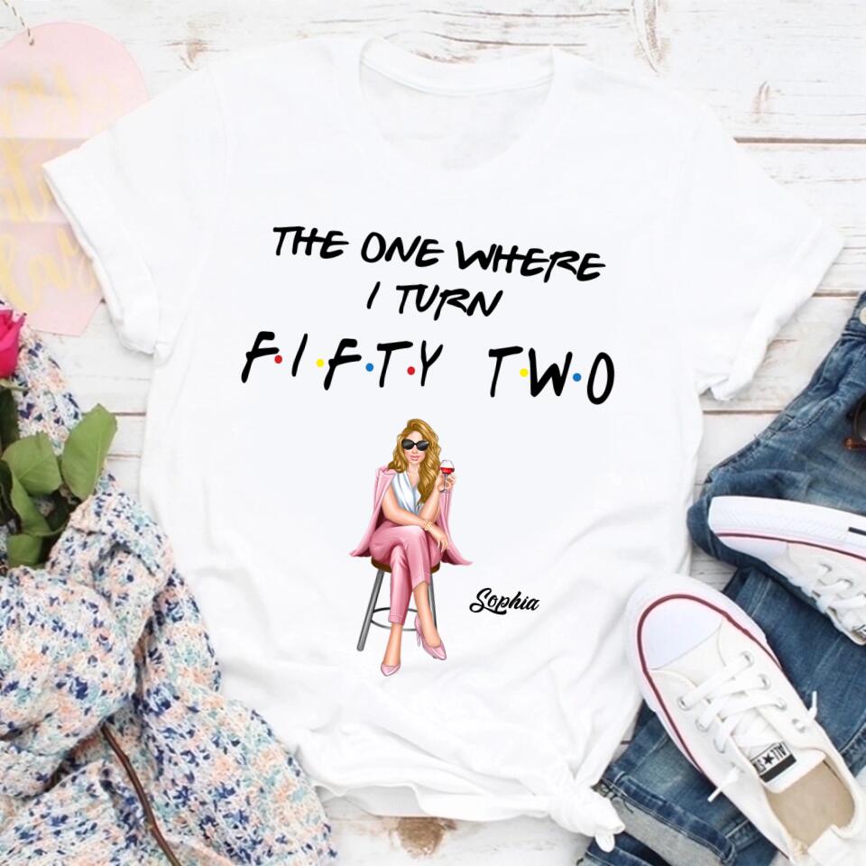 Chapter 52, Fabulous Since 1971 52nd Birthday Unique T Shirt For Woman, Custom Birthday Shirt, Her Gifts For 52 Years Old , Turning 52 Birthday Cotton Shirt