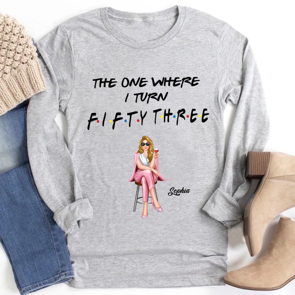 Chapter 53, Fabulous Since 1970 53rd Birthday Unique T Shirt For Woman, Custom Birthday Shirt, Her Gifts For 53 Years Old , Turning 53 Birthday Cotton Shirt