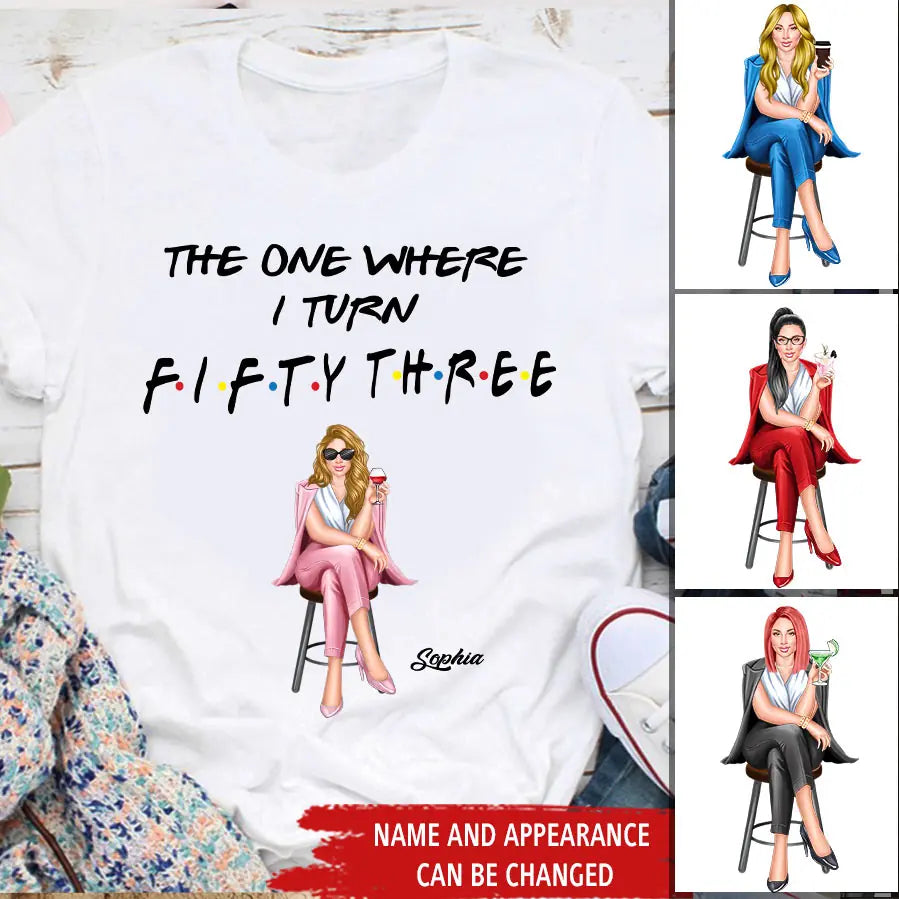 Chapter 53, Fabulous Since 1970 53rd Birthday Unique T Shirt For Woman, Custom Birthday Shirt, Her Gifts For 53 Years Old , Turning 53 Birthday Cotton Shirt