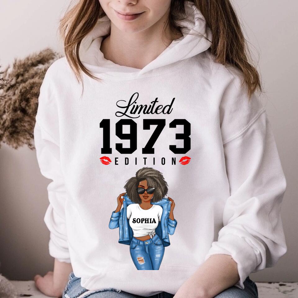 50th Birthday Shirts, Custom Birthday Shirts, Turning 50 Shirt, Gifts For Women Turning 50, 50 And Fabulous Shirt, 1973 Shirt, 50th Birthday Shirts For Her