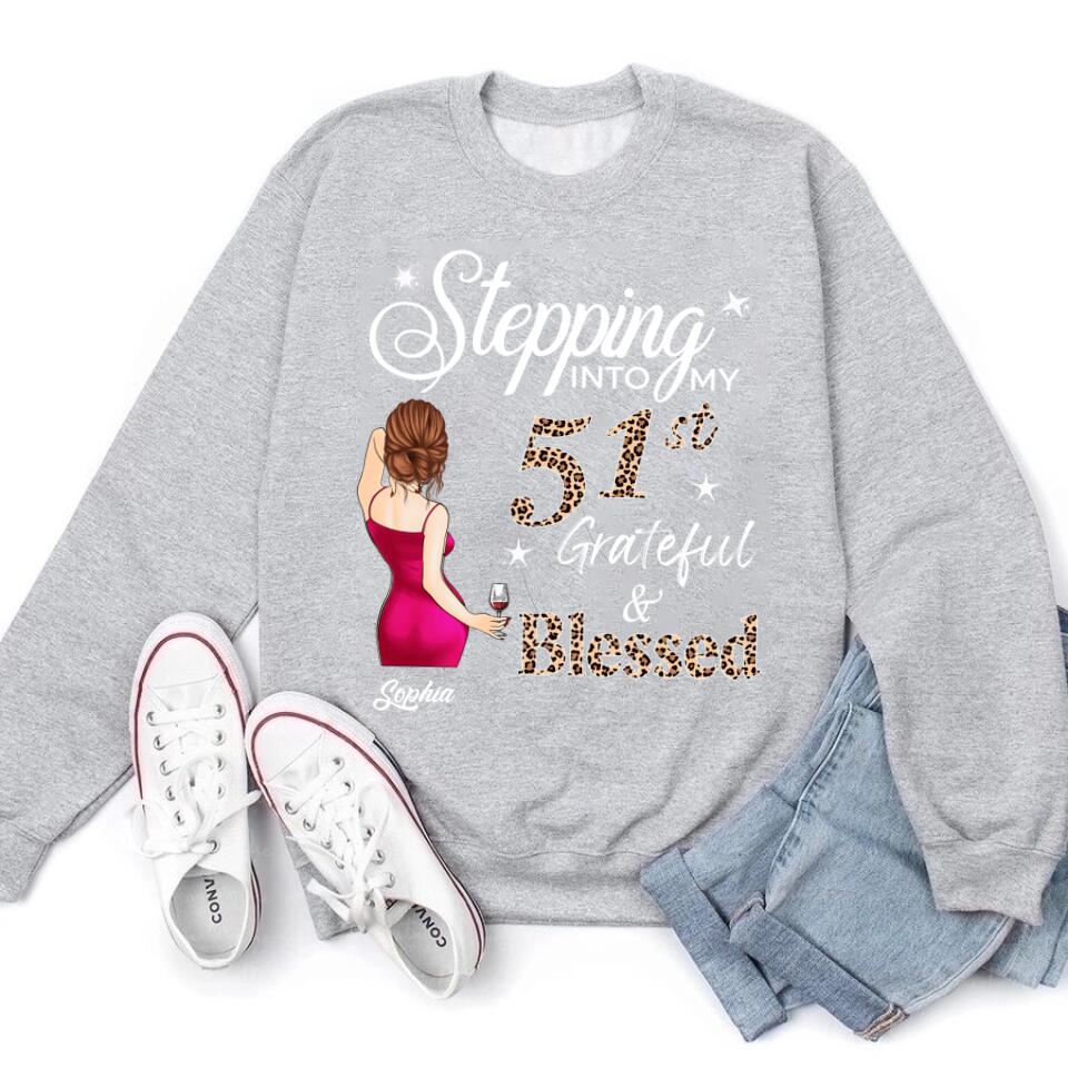 Stepping Into My 51st Birthday, Custom Birthday Shirts, Vintage 1972 Shirt, 51st Birthday Unique 51st Birthday Ideas