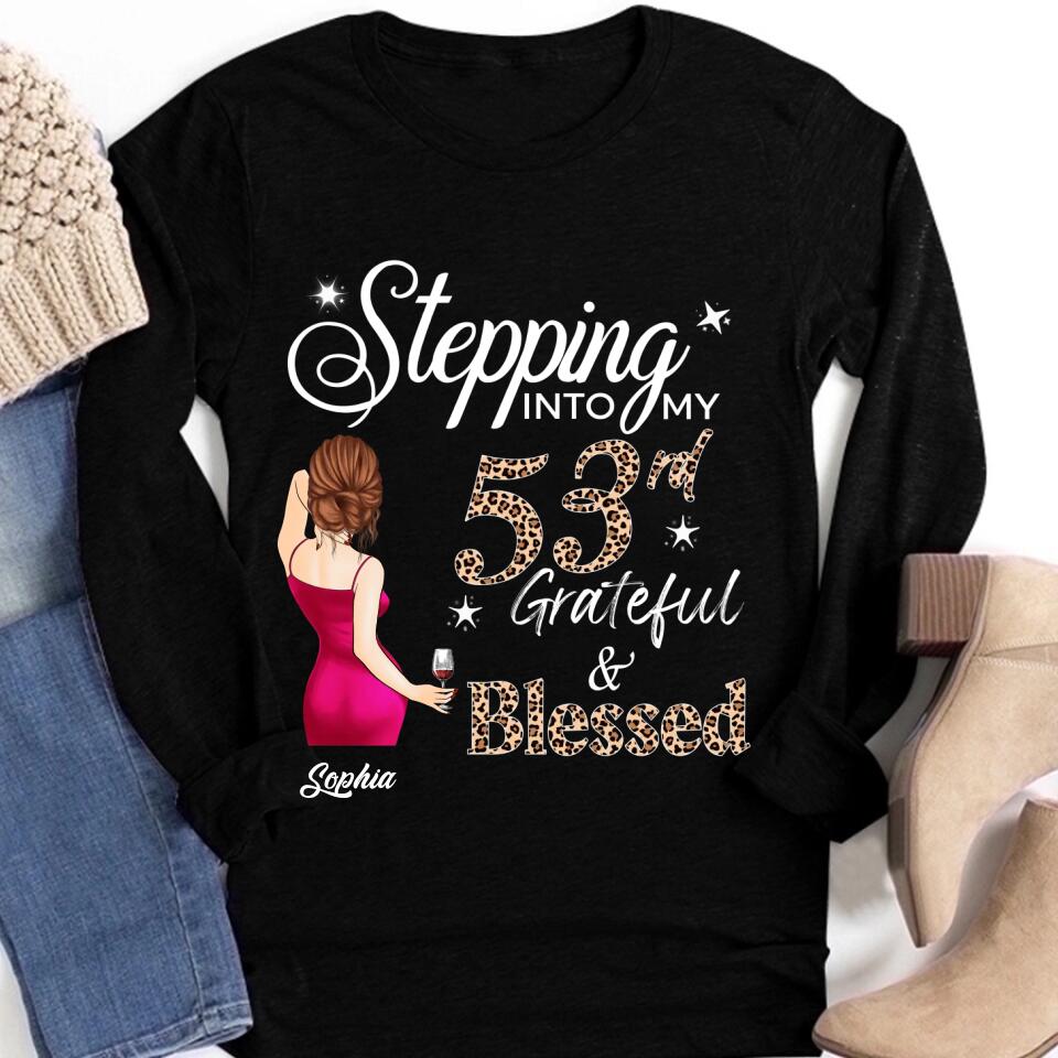 Stepping Into My 53rd Birthday, Custom Birthday Shirts, Vintage 1970 Shirt, 53rd Birthday Unique 53rd Birthday Ideas