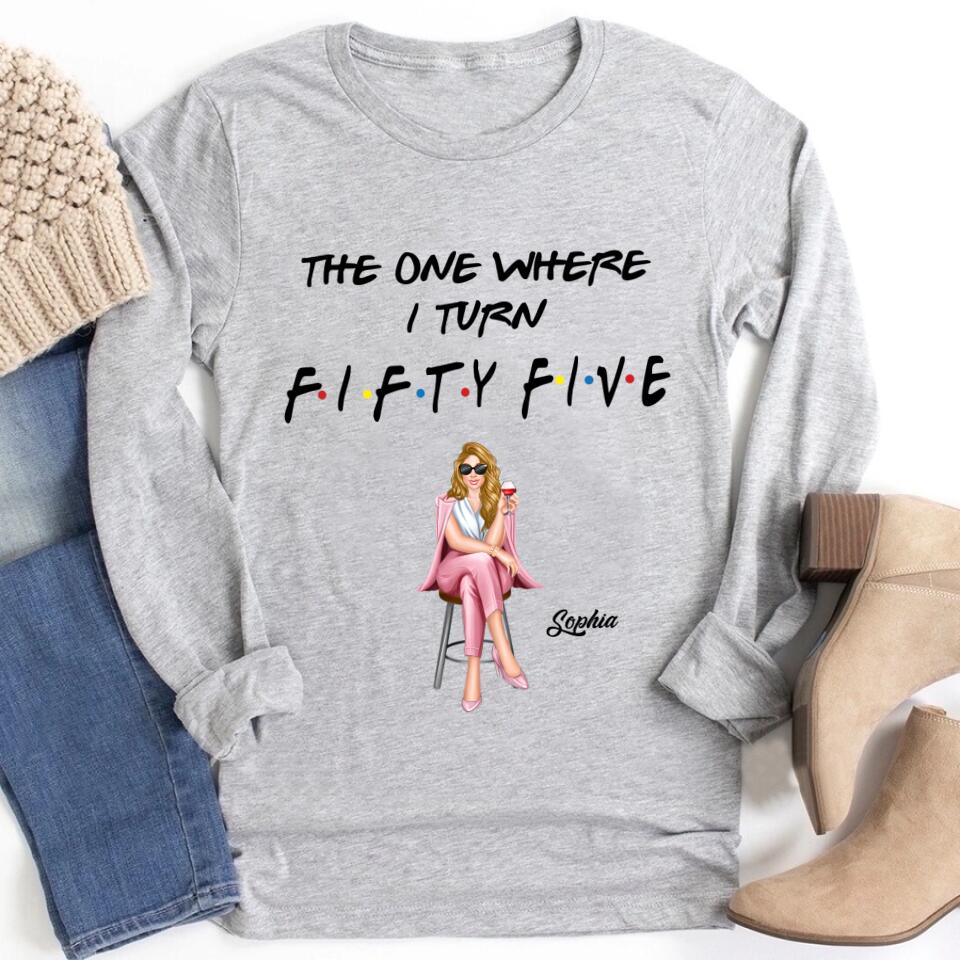 Chapter 55, Fabulous Since 1968 55th Birthday Unique T Shirt For Woman, Custom Birthday Shirt, Her Gifts For 55 Years Old