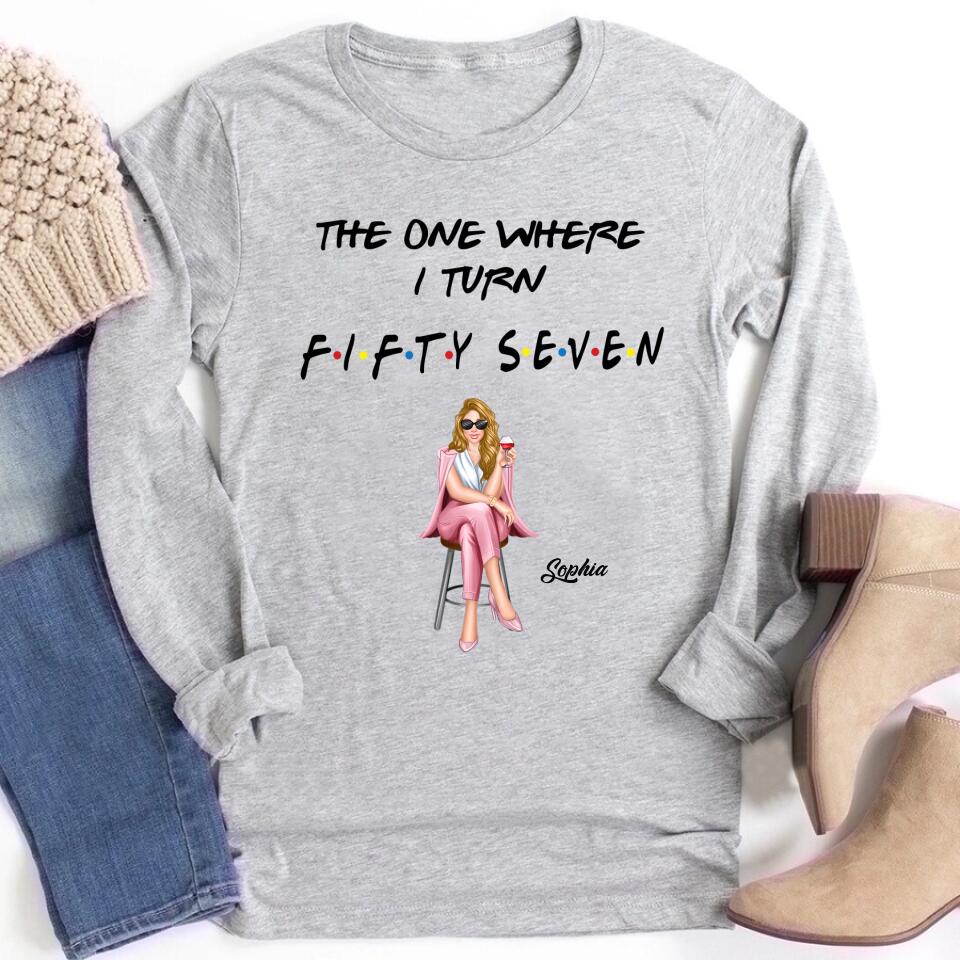 Chapter 57, Fabulous Since 1966 57th Birthday Unique T Shirt For Woman, Custom Birthday Shirt, Her Gifts For 57 Years Old