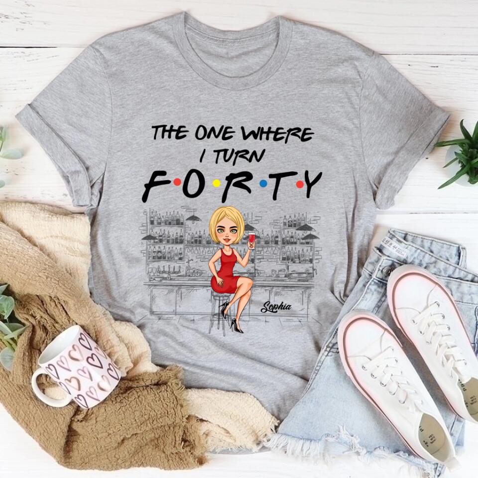 Forty Shirt, Custom Birthday Shirt, 40th Birthday Unique Gifts For Woman, 40th Birthday Ideas 1983 Shirt