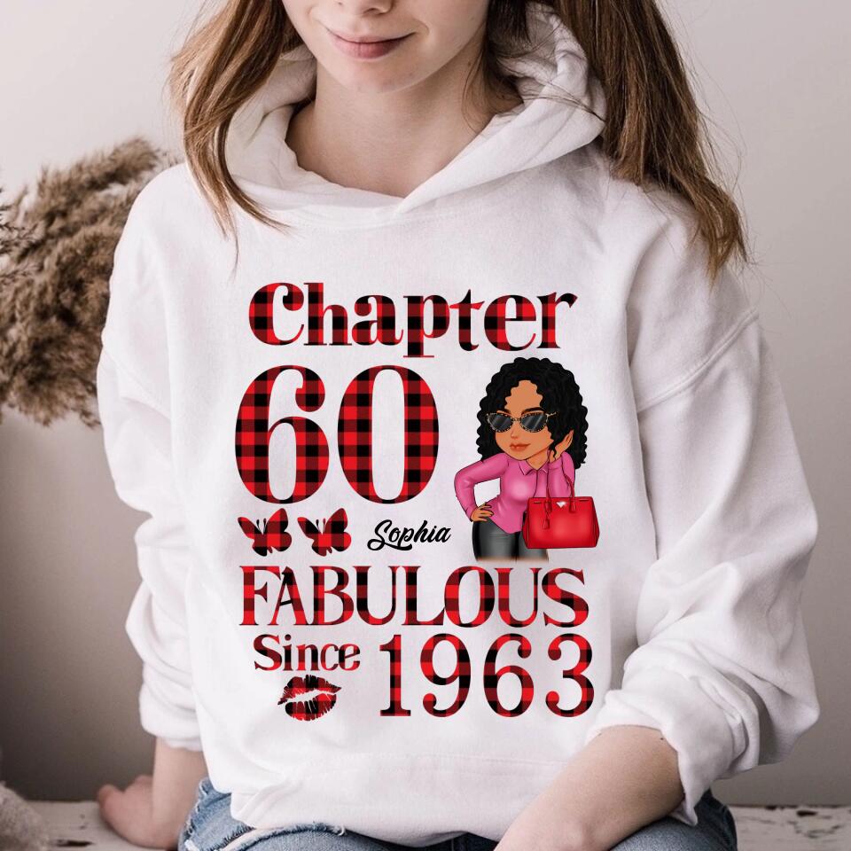 60th Birthday Shirts, Custom Birthday Shirts, Turning 60 Shirt, Gifts For Women Turning 60, 60 And Fabulous Shirt, 1963 Shirt, 60th Birthday Shirts For Her
