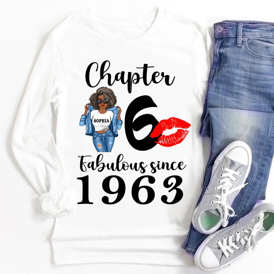 60th birthday shirts for her, Personalised 60th birthday gifts, 1963 t shirt, 60 and fabulous shirt, 60th birthday shirt ideas, gift ideas 60th birthday woman