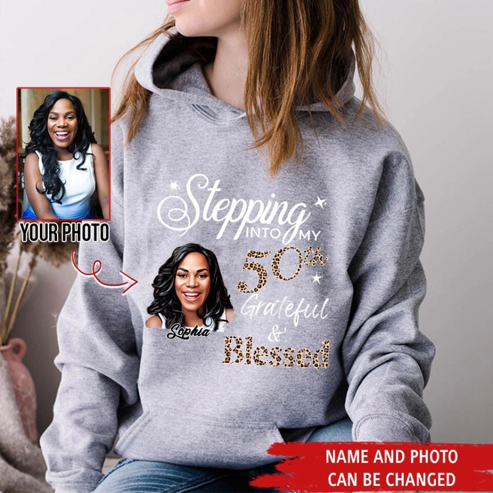 Stepping Into My 50th Birthday, Custom Birthday Shirts, Vintage 1973 Shirt, 50th Birthday Unique 50th Birthday Ideas