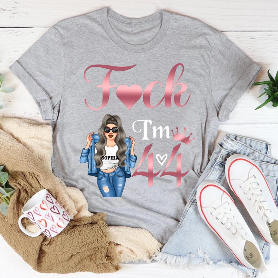 Custom Birthday Shirts, Chapter 44, Fabulous Since 1979 44th Birthday Unique T Shirt For Woman, Her Gifts For 44 Years Old