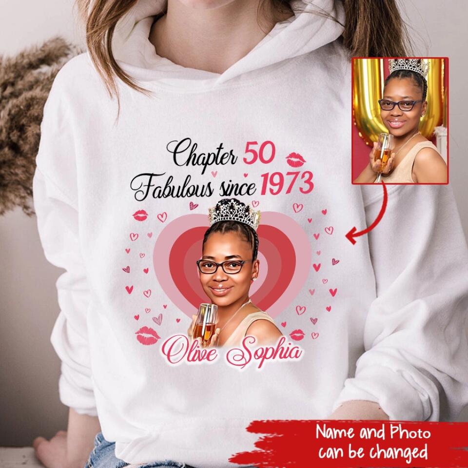 50th birthday shirts for her, Personalised 50th birthday gifts, 1973 t shirt, 50 and fabulous shirt, 50th birthday shirt ideas, gift ideas 50th birthday woman