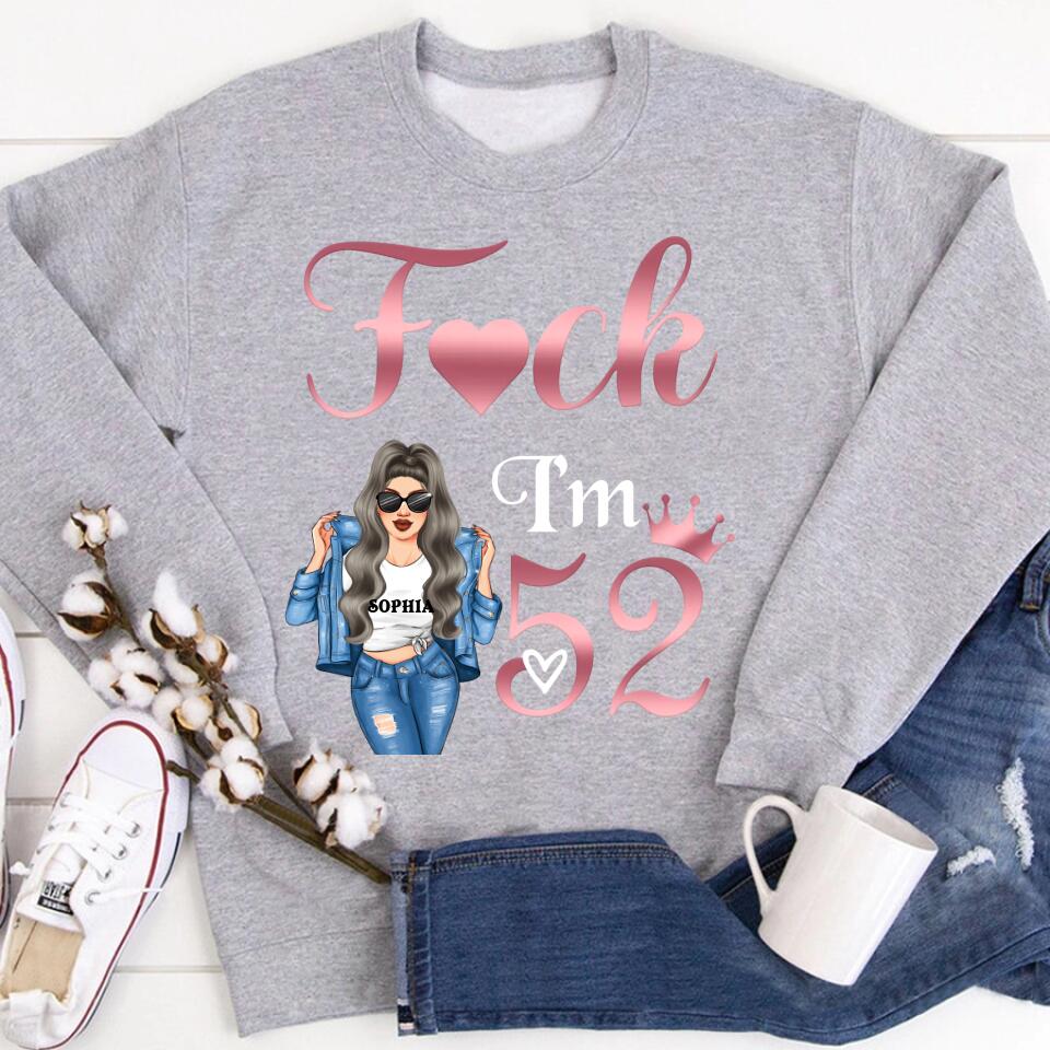 Custom Birthday Shirts, Chapter 52, Fabulous Since 1971 52nd Birthday Unique T Shirt For Woman, Her Gifts For 52 Years Old