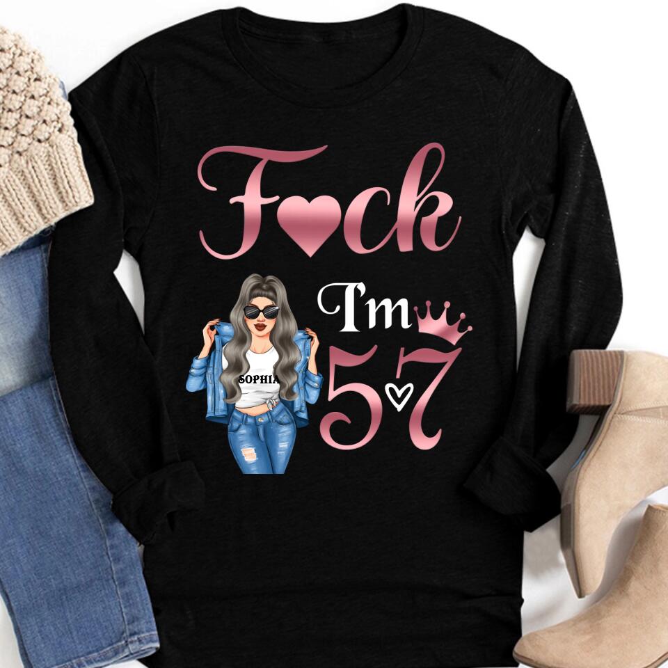 Custom Birthday Shirts, Chapter 57, Fabulous Since 1966 57th Birthday Unique T Shirt For Woman, Her Gifts For 57 Years Old