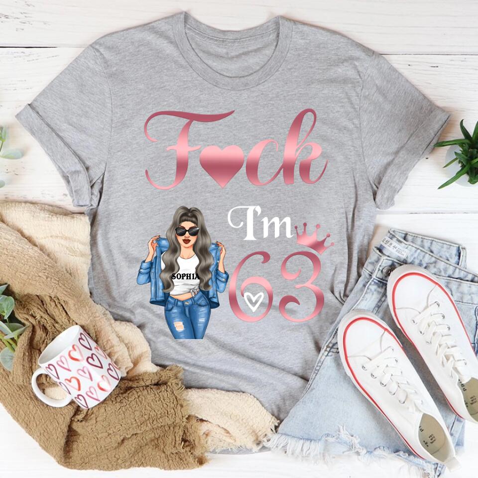 Custom Birthday Shirts, Chapter 63, Fabulous Since 1960 63rd Birthday Unique T Shirt For Woman, Her Gifts For 63 Years Old, 63 TShirt