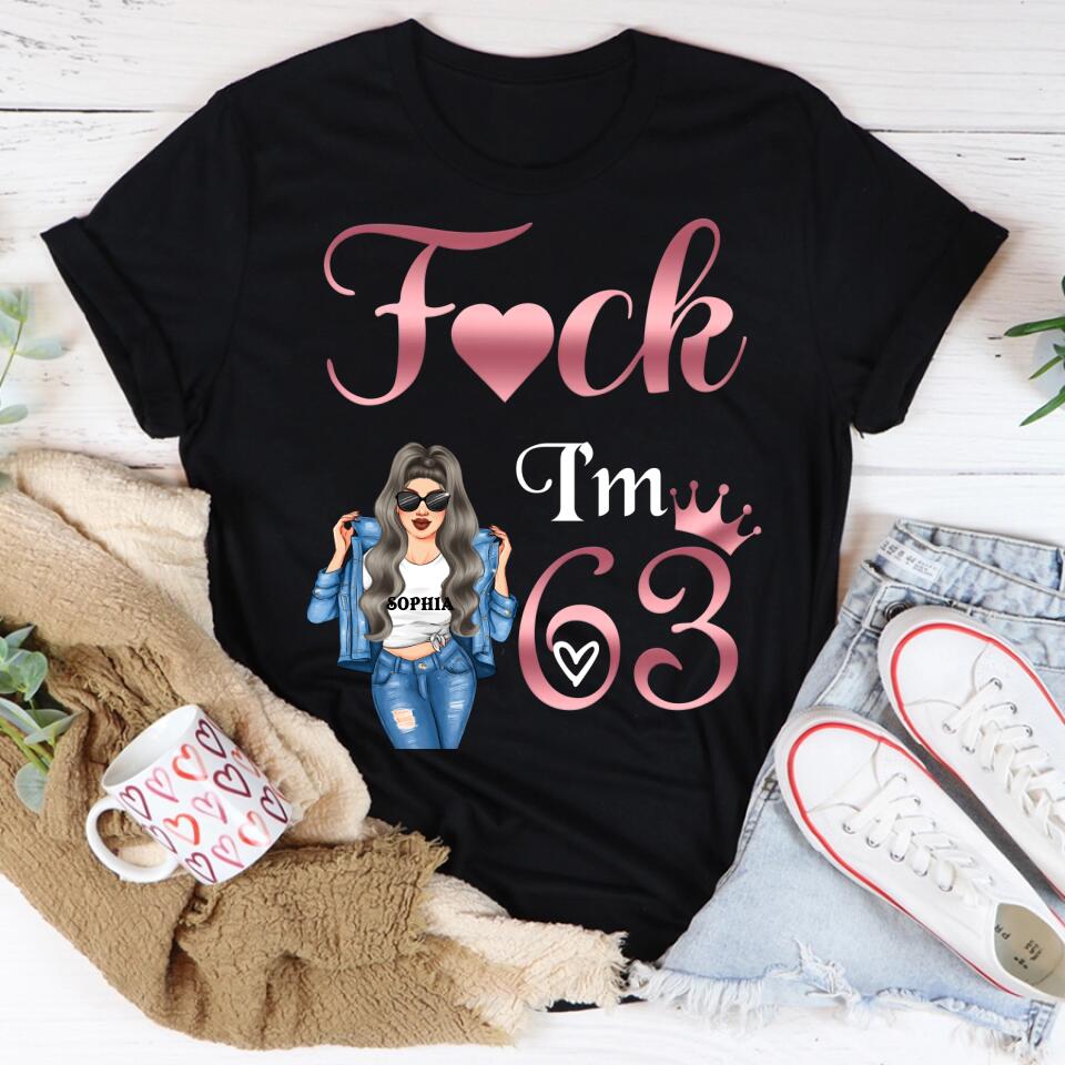 Custom Birthday Shirts, Chapter 63, Fabulous Since 1960 63rd Birthday Unique T Shirt For Woman, Her Gifts For 63 Years Old, 63 TShirt