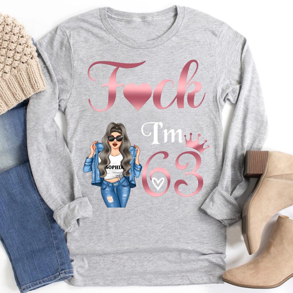 Custom Birthday Shirts, Chapter 63, Fabulous Since 1960 63rd Birthday Unique T Shirt For Woman, Her Gifts For 63 Years Old, 63 TShirt