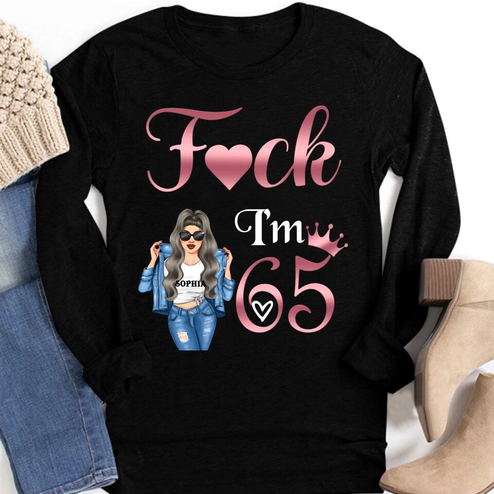 Custom Birthday Shirts, Chapter 65, Fabulous Since 1958 65th Birthday Unique T Shirt For Woman, Her Gifts For 65 Years Old