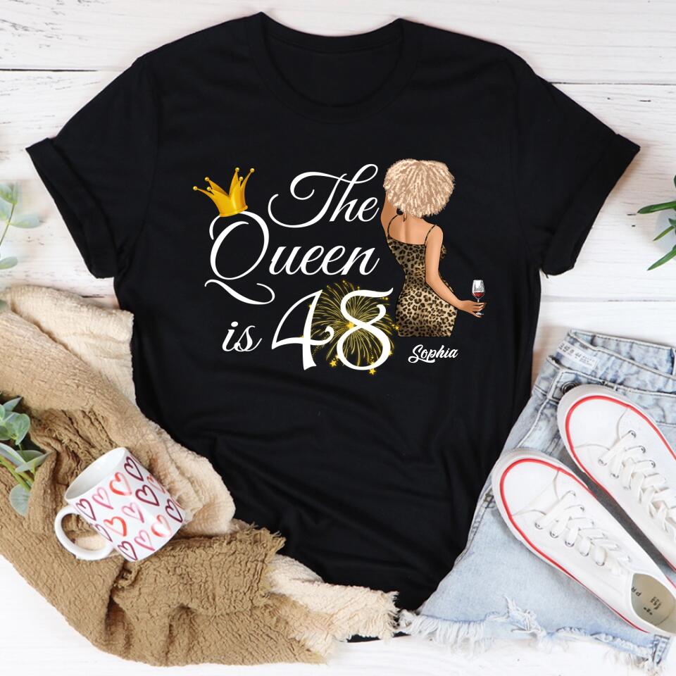 Custom Birthday Shirts, Chapter 48, Fabulous Since 1975 48th Birthday Unique T Shirt For Woman, Her Gifts For 48 Years Old