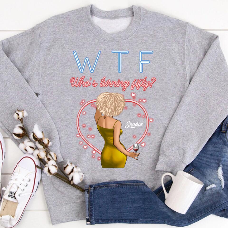 50th Birthday Shirts For Her, Personalised 50th Birthday Gifts, 1973 T Shirt, 50 and Fabulous Shirt, Custom Birthday Shirt