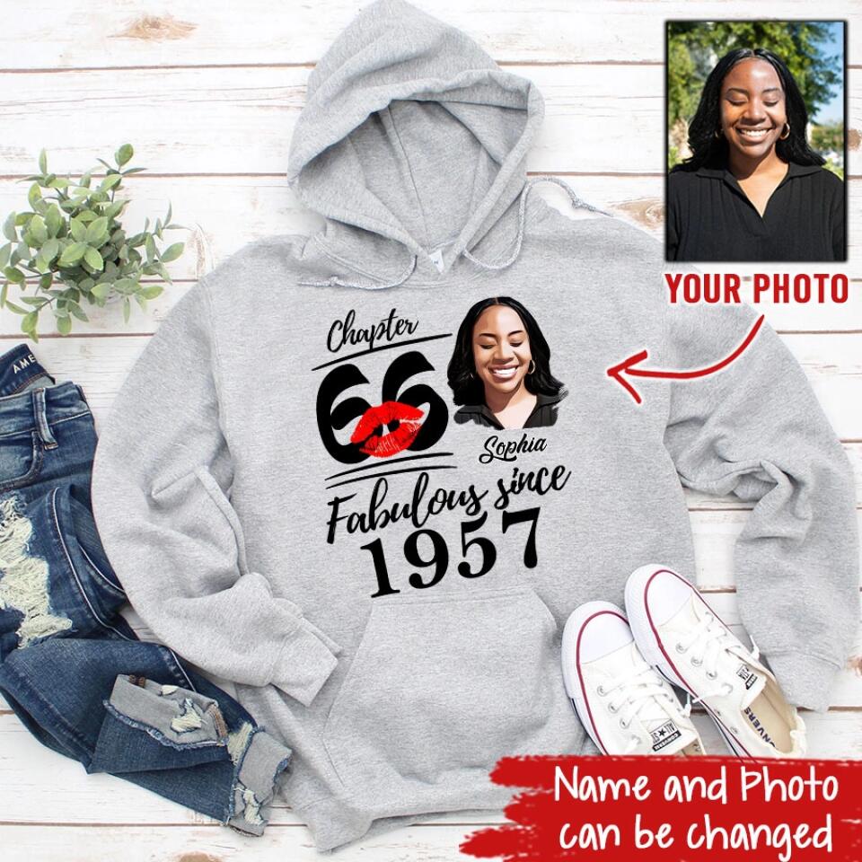 66th Birthday Shirts, Custom Birthday Shirts, Turning 66 Shirt, Gifts For Women Turning 66, 66 And Fabulous Shirt, 1957 Shirt, 66th Birthday Shirts For Her