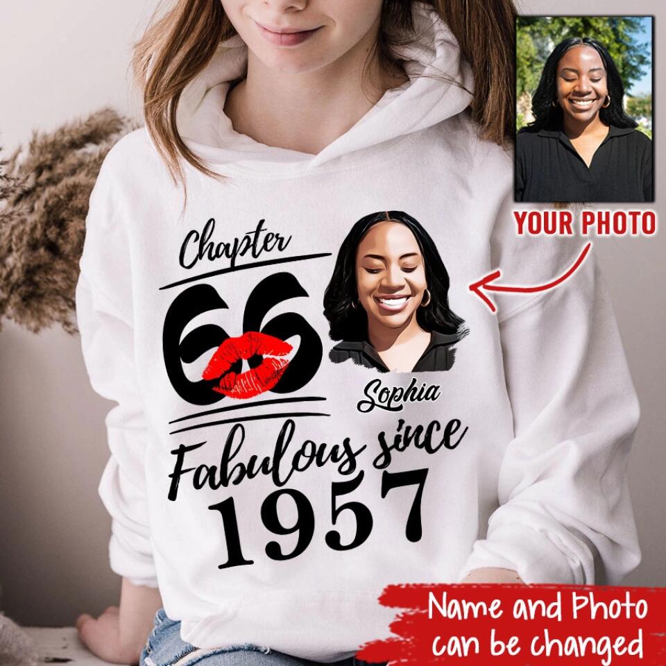 66th Birthday Shirts, Custom Birthday Shirts, Turning 66 Shirt, Gifts For Women Turning 66, 66 And Fabulous Shirt, 1957 Shirt, 66th Birthday Shirts For Her