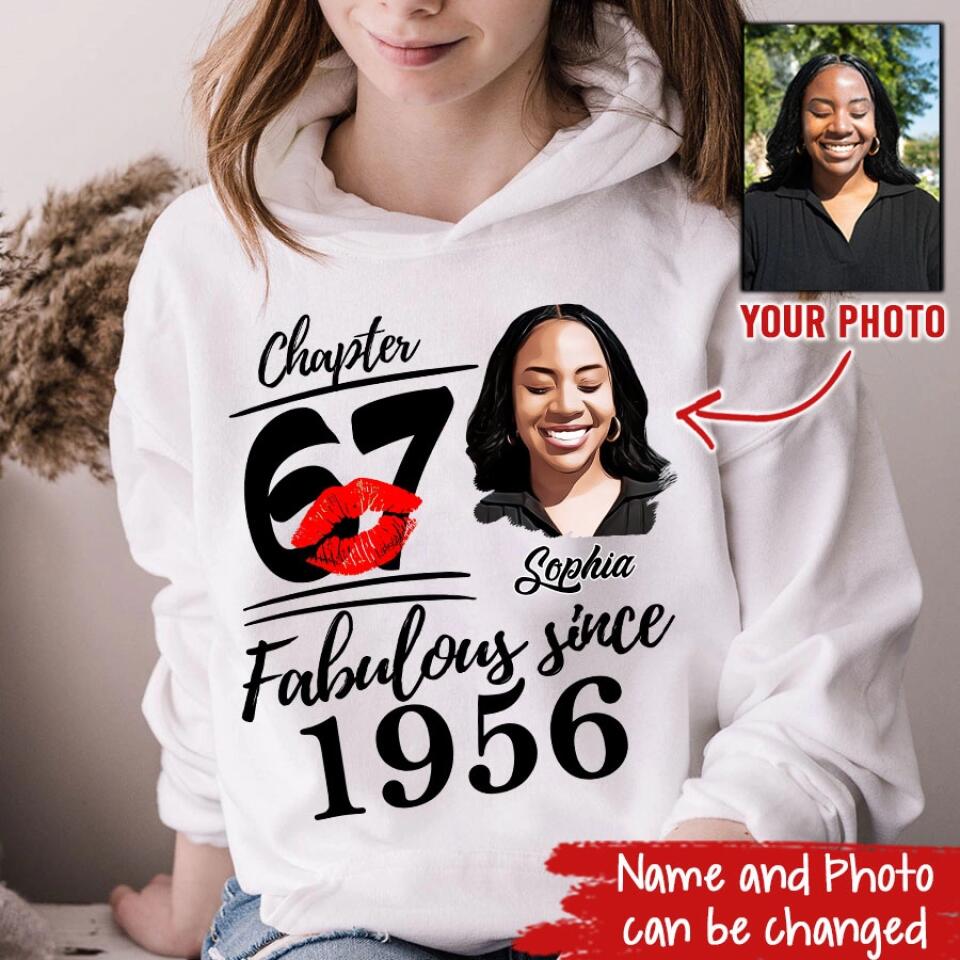 67th Birthday Shirts, Custom Birthday Shirts, Turning 67 Shirt, Gifts For Women Turning 67, 67 And Fabulous Shirt, 1956 Shirt, 66th Birthday Shirts For Her
