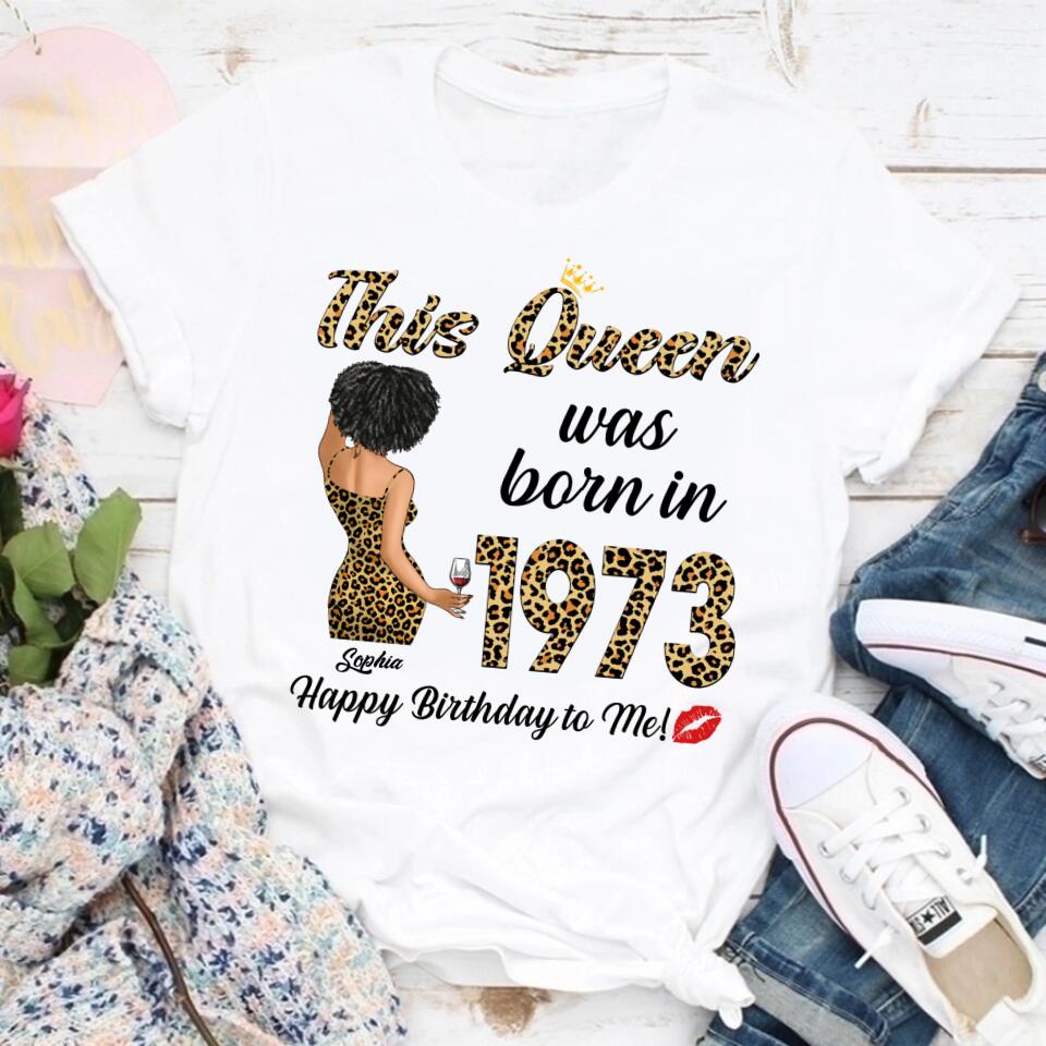 50th Birthday Shirts, Custom Birthday Shirts, Turning 50 Shirt, Gifts For Women Turning 50, 50 And Fabulous Shirt, 1973 Shirt, 50th Birthday Shirts For Her