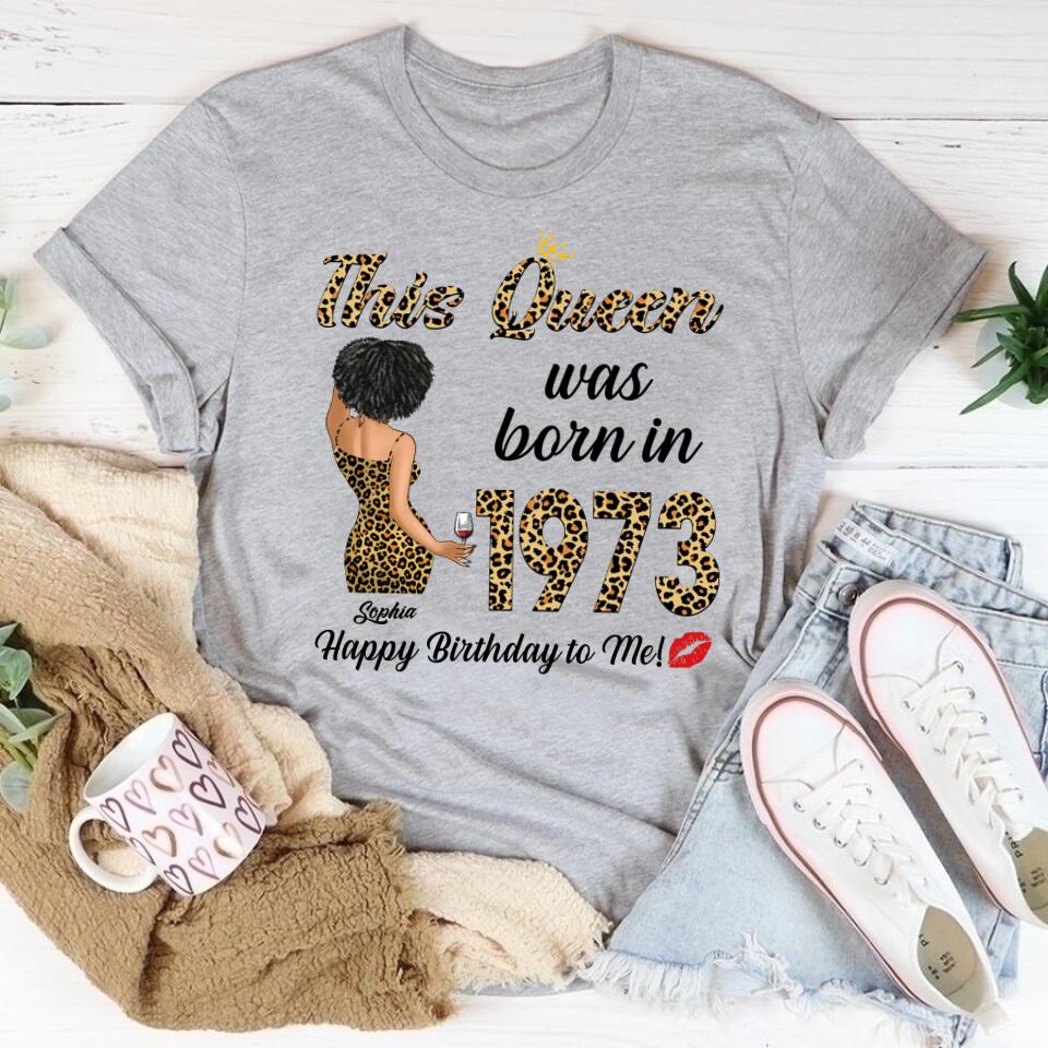 50th Birthday Shirts, Custom Birthday Shirts, Turning 50 Shirt, Gifts For Women Turning 50, 50 And Fabulous Shirt, 1973 Shirt, 50th Birthday Shirts For Her