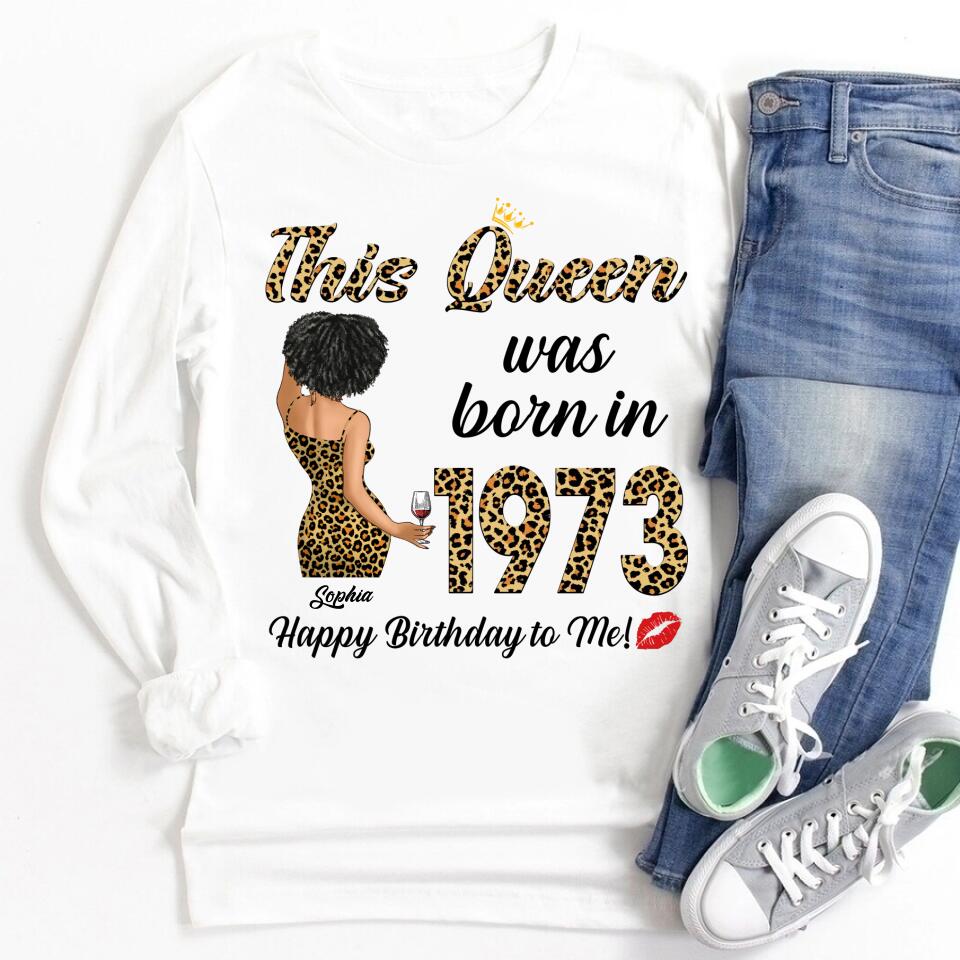 50th Birthday Shirts, Custom Birthday Shirts, Turning 50 Shirt, Gifts For Women Turning 50, 50 And Fabulous Shirt, 1973 Shirt, 50th Birthday Shirts For Her