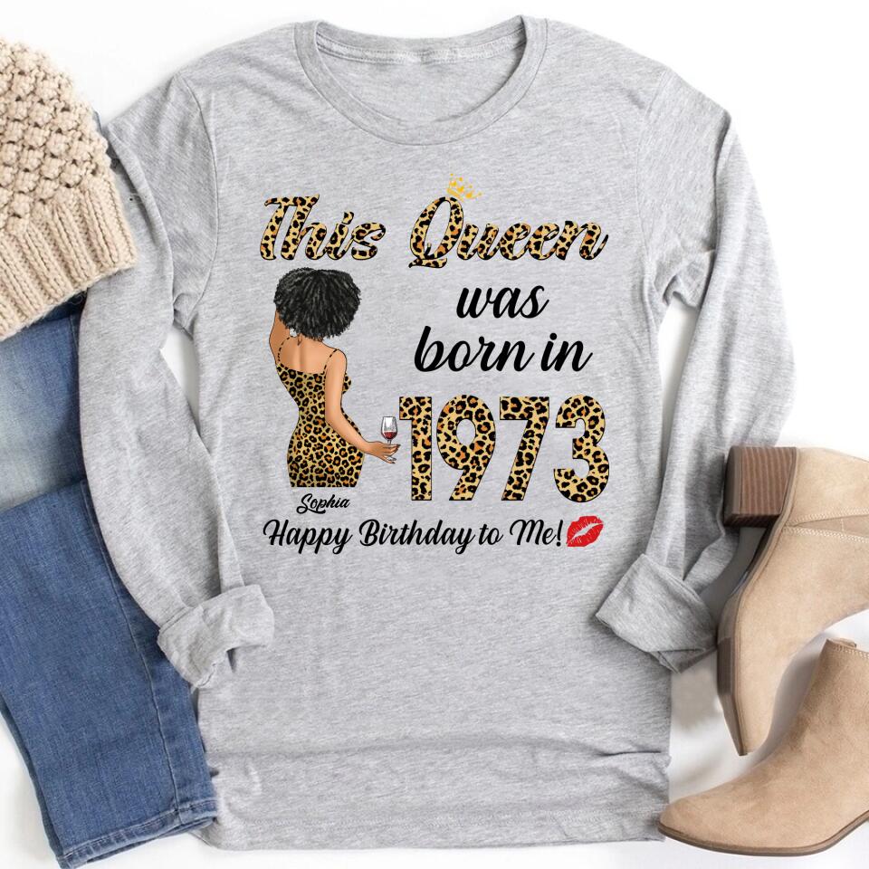 50th Birthday Shirts, Custom Birthday Shirts, Turning 50 Shirt, Gifts For Women Turning 50, 50 And Fabulous Shirt, 1973 Shirt, 50th Birthday Shirts For Her