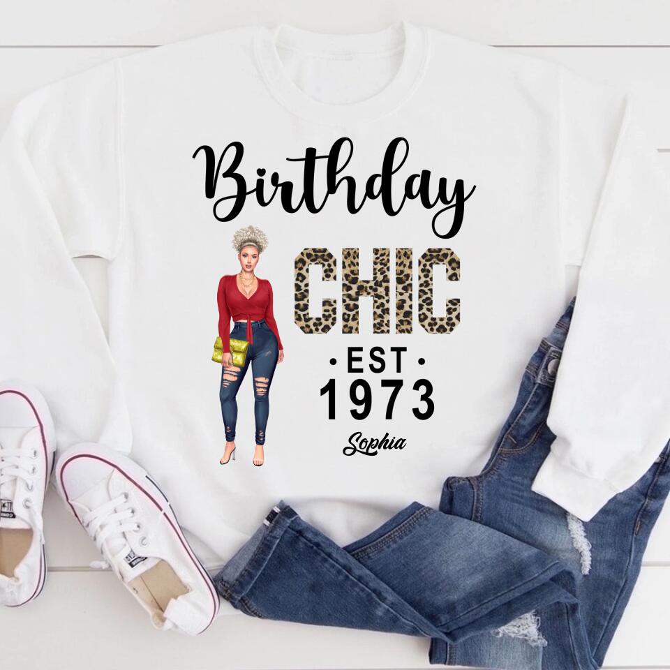 50th Birthday Shirts, Custom Birthday Shirts, Turning 50 Shirt, Gifts For Women Turning 50, 50 And Fabulous Shirt, 1973 Shirt