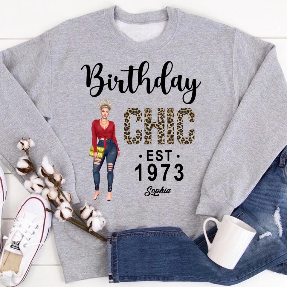 50th Birthday Shirts, Custom Birthday Shirts, Turning 50 Shirt, Gifts For Women Turning 50, 50 And Fabulous Shirt, 1973 Shirt