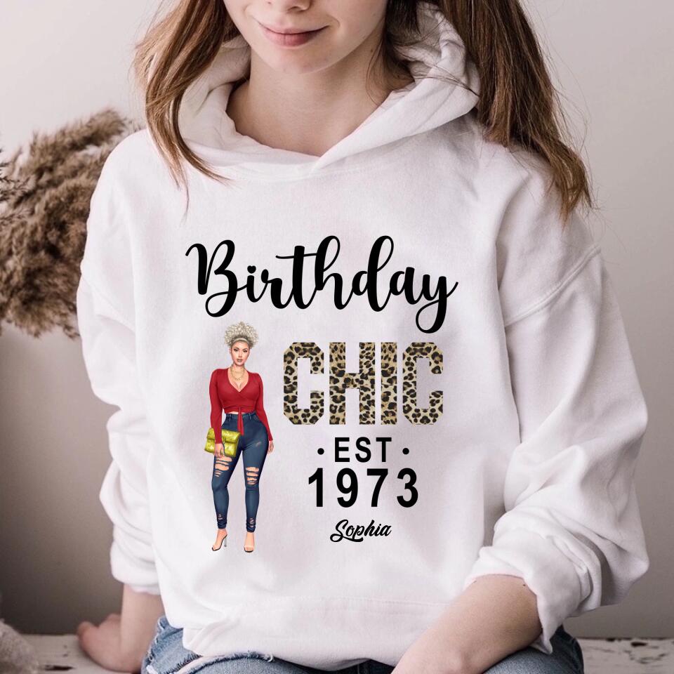 50th Birthday Shirts, Custom Birthday Shirts, Turning 50 Shirt, Gifts For Women Turning 50, 50 And Fabulous Shirt, 1973 Shirt