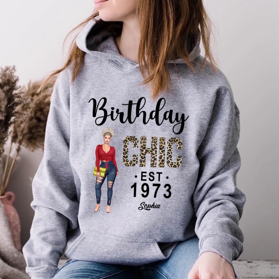 50th Birthday Shirts, Custom Birthday Shirts, Turning 50 Shirt, Gifts For Women Turning 50, 50 And Fabulous Shirt, 1973 Shirt
