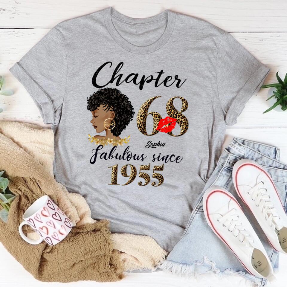 68th birthday shirts for her, Personalised 68th birthday gifts, 1955 t shirt, 68 and fabulous shirt, 68 birthday shirt ideas, gift ideas 68th birthday woman