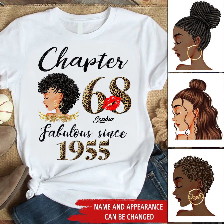 68th birthday shirts for her, Personalised 68th birthday gifts, 1955 t shirt, 68 and fabulous shirt, 68 birthday shirt ideas, gift ideas 68th birthday woman
