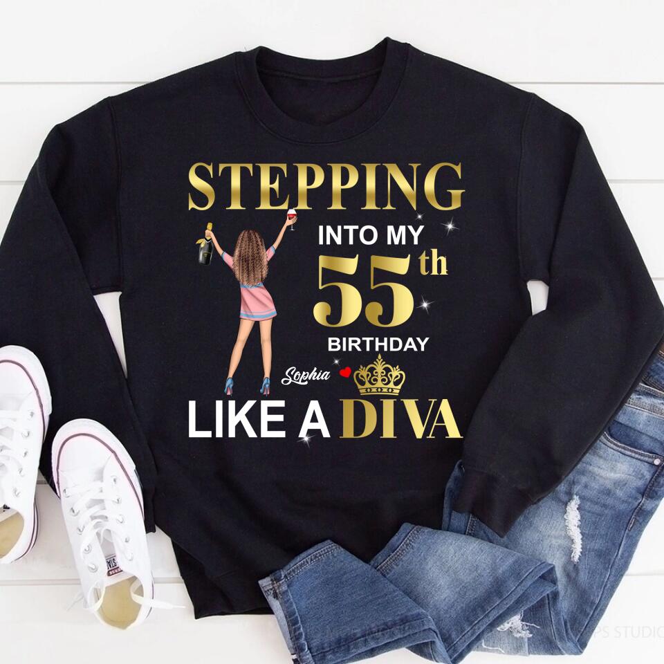 55th Birthday Shirts, Custom Birthday Shirts, Turning 55 Shirt, Gifts For Women Turning 55, 55 And Fabulous Shirt, 1968 Shirt, 55th Birthday Shirts For Her