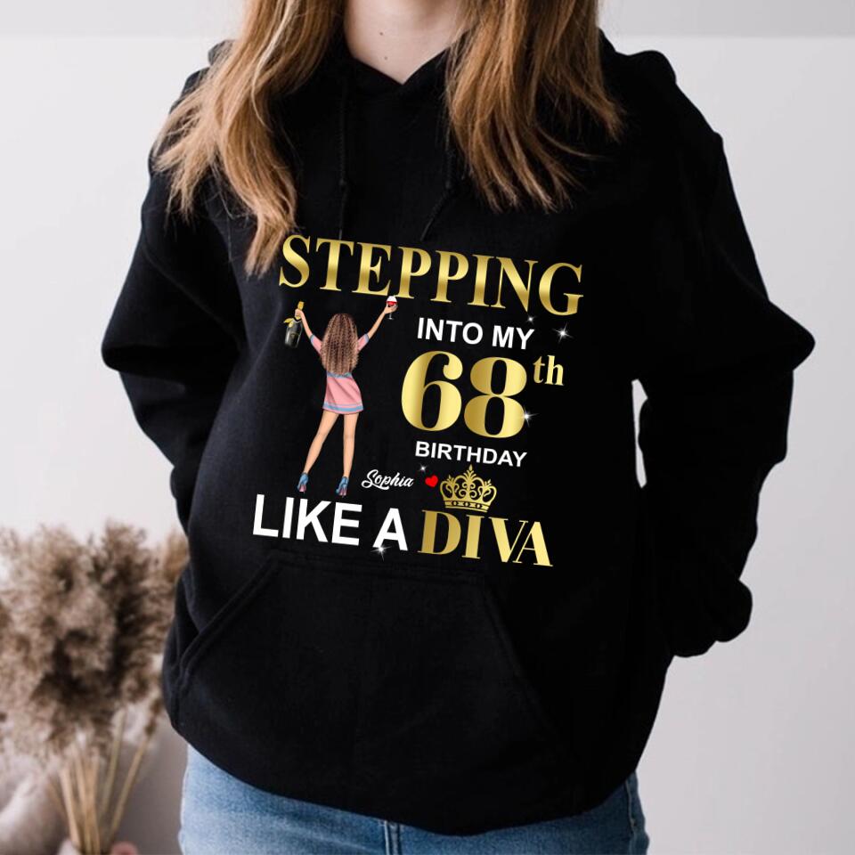 68th Birthday Shirts, Custom Birthday Shirts, Turning 68 Shirt, Gifts For Women Turning 68, 68 And Fabulous Shirt, 1955 Shirt, 68th Birthday Shirts For Her