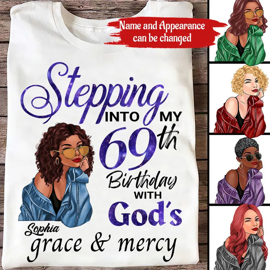 Chapter 69, Fabulous Since 1954 69th Birthday Unique T Shirt For Woman, Custom Birthday Shirt, Her Gifts For 69 Years Old , Turning 69 Birthday Cotton Shirt