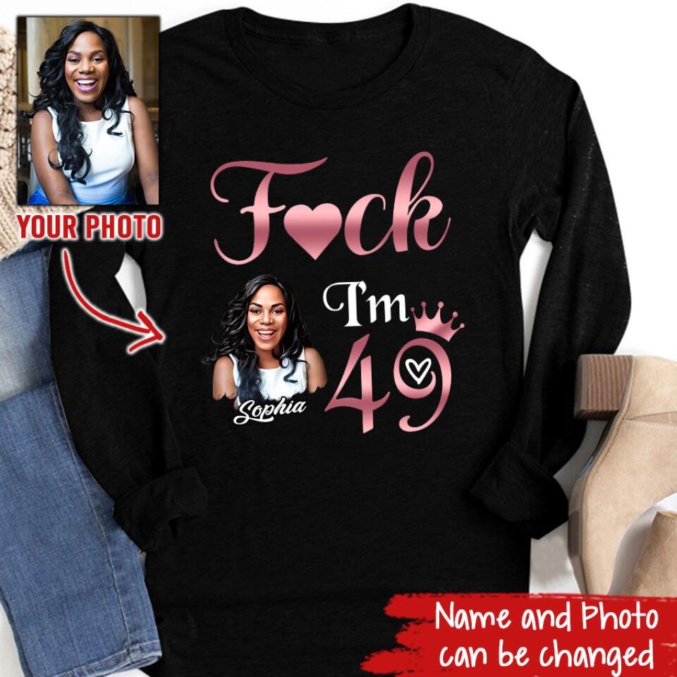 Custom Birthday Shirts, Chapter 49, Fabulous Since 1974 49th Birthday Unique T Shirt For Woman, Her Gifts For 49 Years Old