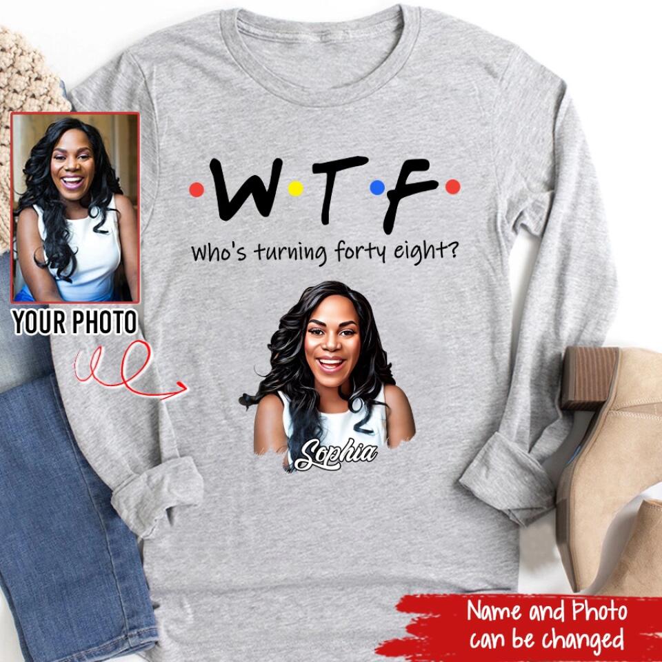 48th Birthday Shirts, Custom Birthday Shirts, Turning 48 Shirt, Gifts For Women Turning 48, 48 And Fabulous Shirt, 1975 Shirt