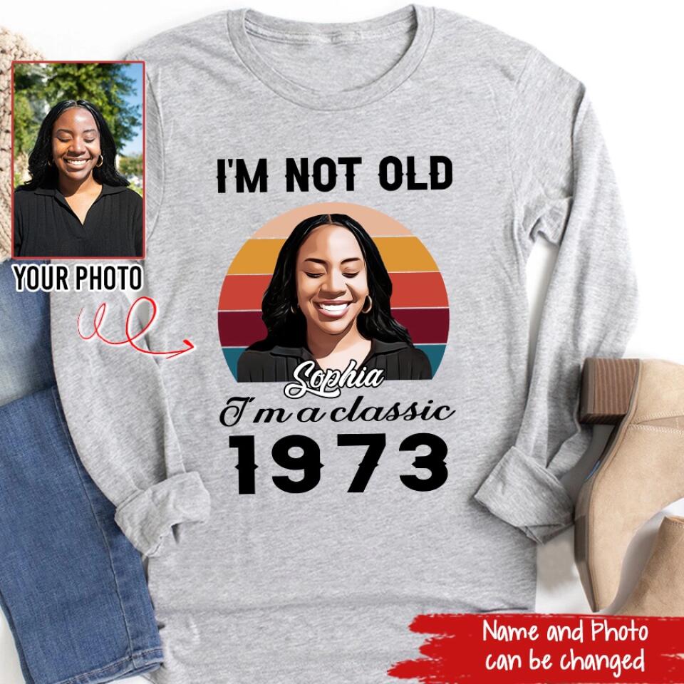 50th Birthday Shirts, Custom Birthday Shirts, Turning 50 Shirt, Gifts For Women Turning 50, 50 And Fabulous Shirt, 1973 Shirt, 50th Birthday Shirts For Her