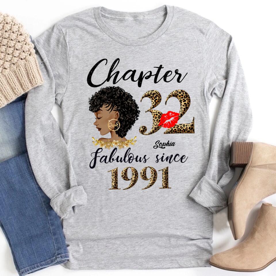 32nd birthday shirts for her, Personalised 32nd birthday gifts, 1991 t shirt, 32 and fabulous shirt, 32nd birthday shirt ideas, gift ideas 32nd birthday woman