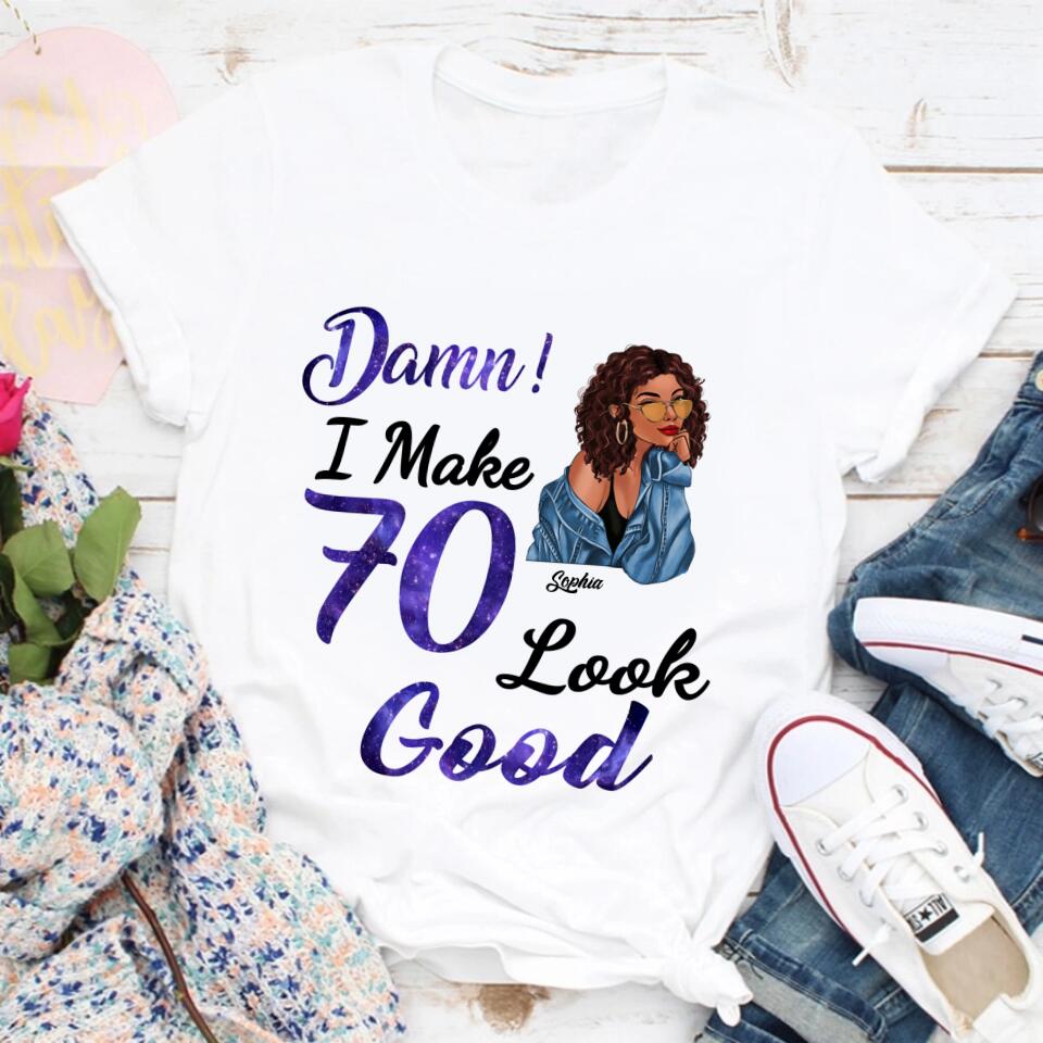 Chapter 70, Fabulous Since 1953 70th Birthday Unique T Shirt For Woman, Her Gifts For 70 Years Old , Turning 70 Birthday Cotton Shirt