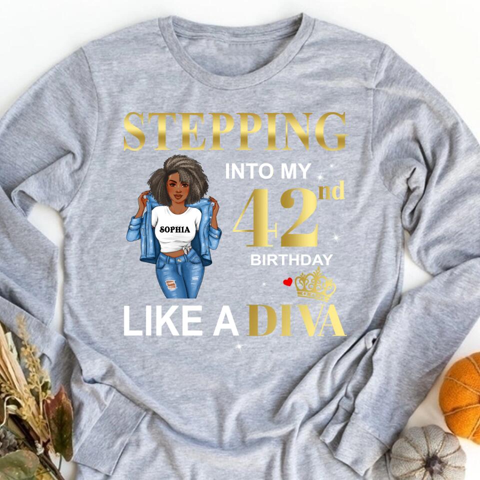 42nd Birthday Shirts, Custom Birthday Shirts, Turning 42 Shirt, Gifts For Women Turning 42, 42 And Fabulous Shirt, 1981 Shirt, 42nd Birthday Shirts For Her