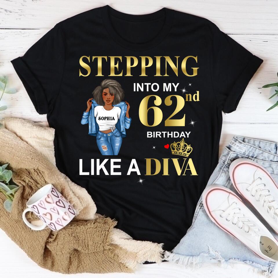 62nd Birthday Shirts, Custom Birthday Shirts, Turning 62 Shirt, Gifts For Women Turning 62, 62 And Fabulous Shirt, 1961 Shirt, 62nd Birthday Shirts For Her