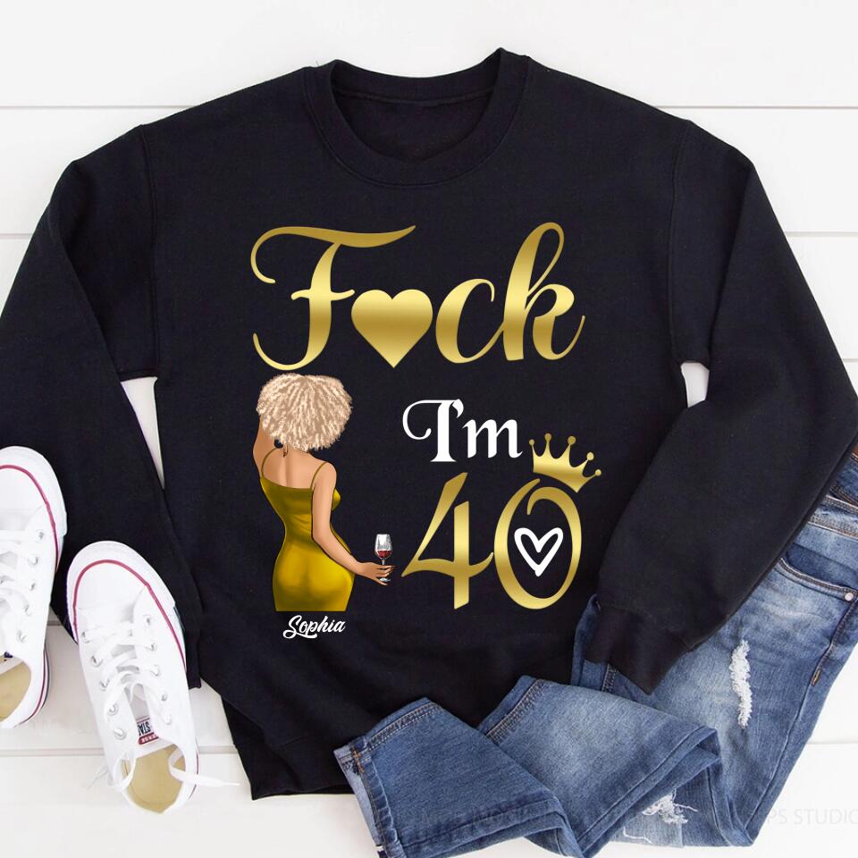 Custom Birthday Shirts, Chapter 40, Fabulous Since 1983 40th Birthday Unique T Shirt For Woman, Her Gifts For 40 Years Old