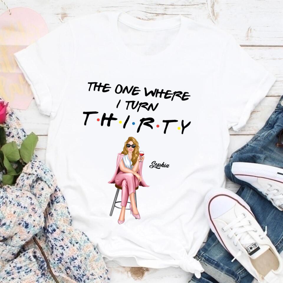 30th Birthday Shirts, Custom Birthday Shirts, Turning 30 Shirt, Gifts For Women Turning 30, 30 And Fabulous Shirt, 1993 Shirt