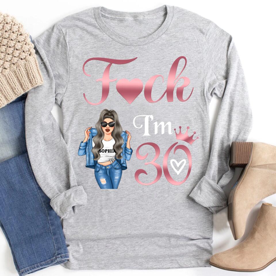 30th Birthday Shirts, Custom Birthday Shirts, Turning 30 Shirt, Gifts For Women Turning 30, 30 And Fabulous Shirt, 1993 Shirt