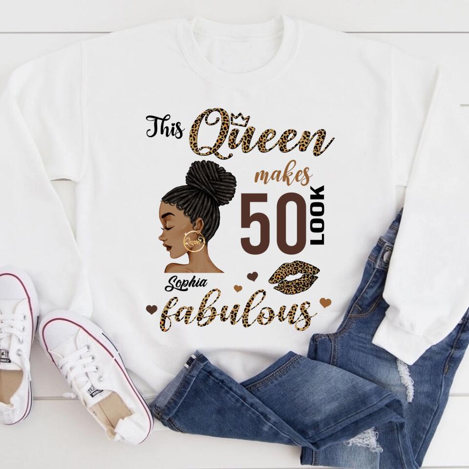 50th Birthday Shirts For Her, Personalised 50th Birthday Gifts, 1973 T Shirt, 50 And Fabulous Shirt, 50th Birthday Shirt Ideas, Gift Ideas 50th Birthday Woman