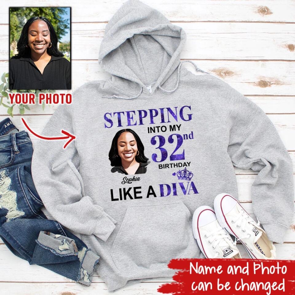 32nd Birthday Shirts, Custom Birthday Shirts, Turning 32 Shirt, Gifts For Women Turning 32, 32 And Fabulous Shirt, 1991 Shirt, 32nd Birthday Shirts For Her